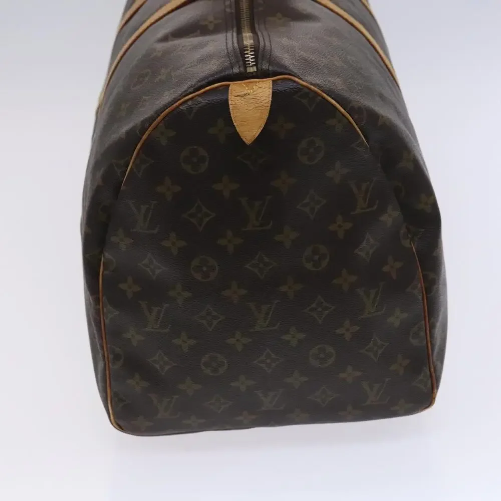 LOUIS VUITTON Monogram Keepall 55 Boston Bag M41424